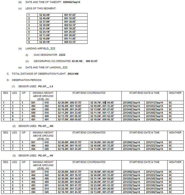 Exmaple OSF14 Report